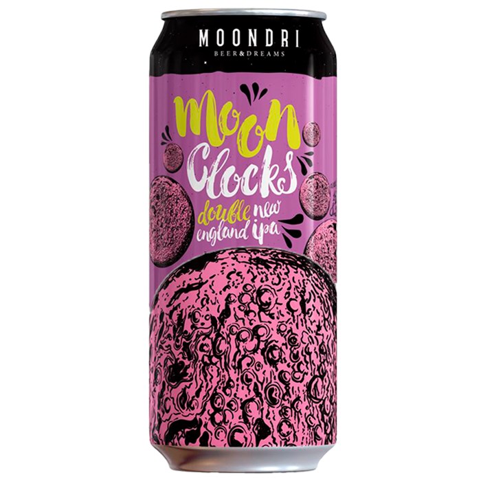 Cerveja Moondri Moon Clocks Double New England IPA Lata 473ml