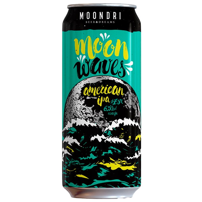 Cerveja Moondri Moon Waves American IPA Lata 473ml