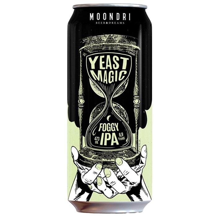 Cerveja Moondri Yeast Magic Foggy IPA Lata 473ml