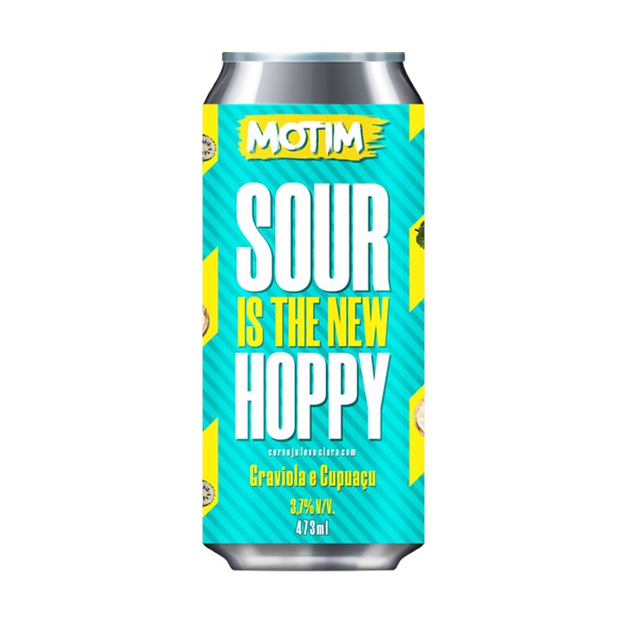 Cerveja Motim Sour Is The New Hoppy Graviola e Cupuaçu, 473ml