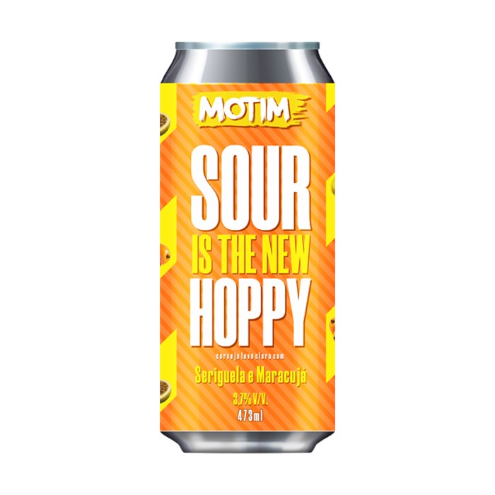 Cerveja Motim Sour Is The New Hoppy Seriguela e Maracujá, 473ml