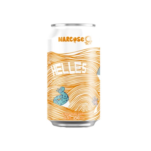 Cerveja Narcose Helles, 350ml