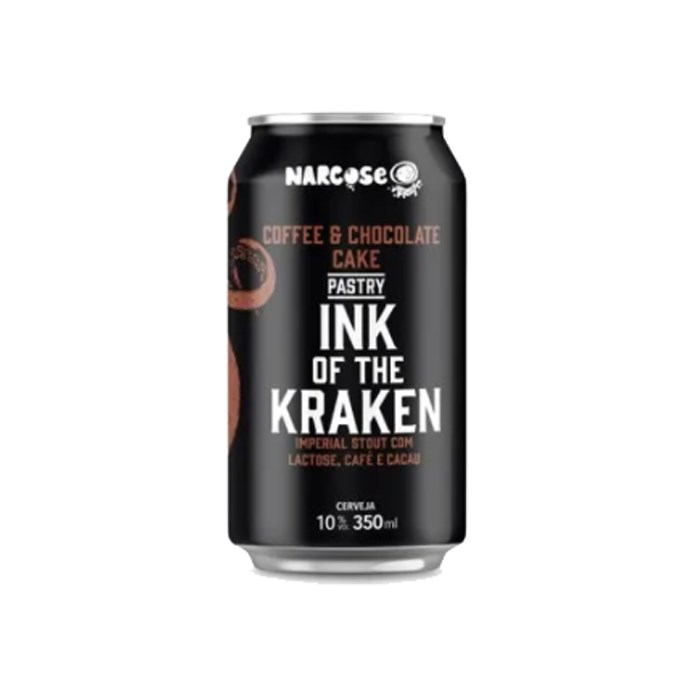 Cerveja Narcose Ink of The Kraken Coffee & Chocolate Cake, 350ml