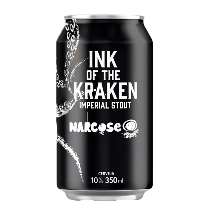 Cerveja Narcose Ink Of The Kraken Imperial Stout Lata 350ml