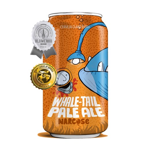Cerveja Narcose Whale-Tail Pale Ale, 350ml