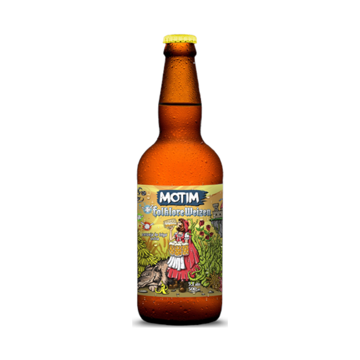 Cerveja O Motim Folklore Weizen, 500ml
