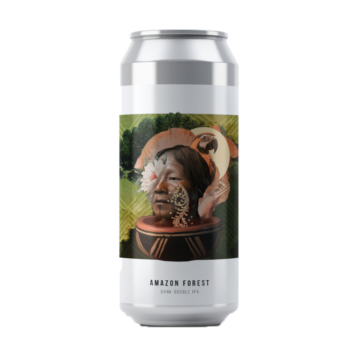 Cerveja artesanal Amazon Forest Dank Double IPA – Octopus 473ML