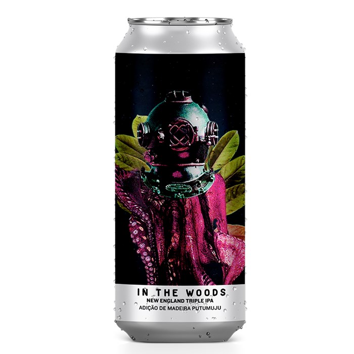 Cerveja Octopus In The Woods Triple Ipa Lata 473ml