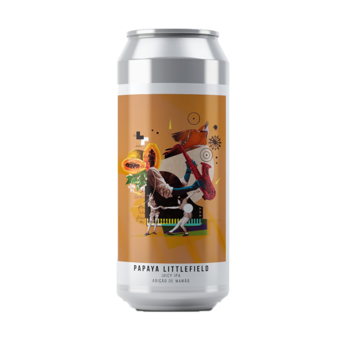 Cerveja artesanal Papaya Littlefield – Octopus 473ML