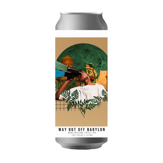 Cerveja Octopus Way out to Babylon, 473ml