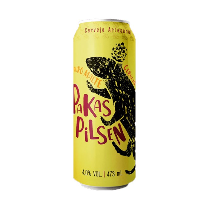 Cerveja PaKas Pilsen, 473ml