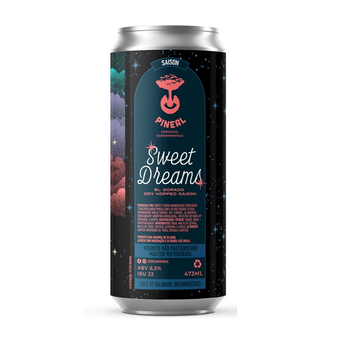Cerveja Pineal Sweet Dreams Amarillo Dry Hopped, 473ml