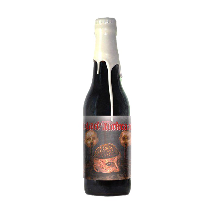Cerveja Quatro Graus Black Anthrax 2019, 355ml