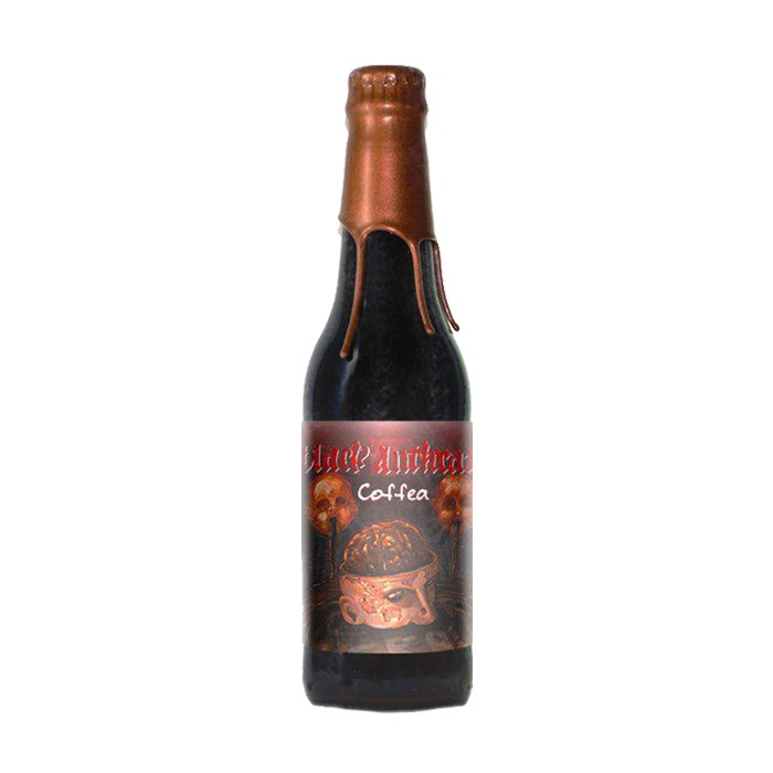 Cerveja Quatro Graus Black Anthrax Coffea 2019, 355ml