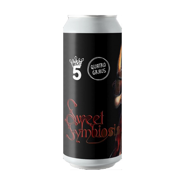Cerveja Quatro Graus e 5 Elementos Sweet Symbiosis 2021, 473ml
