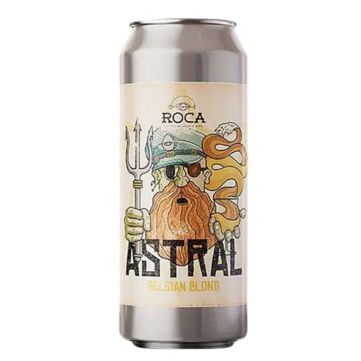 Cerveja Roca Astral Belgian Blond Ale Lata 473ml