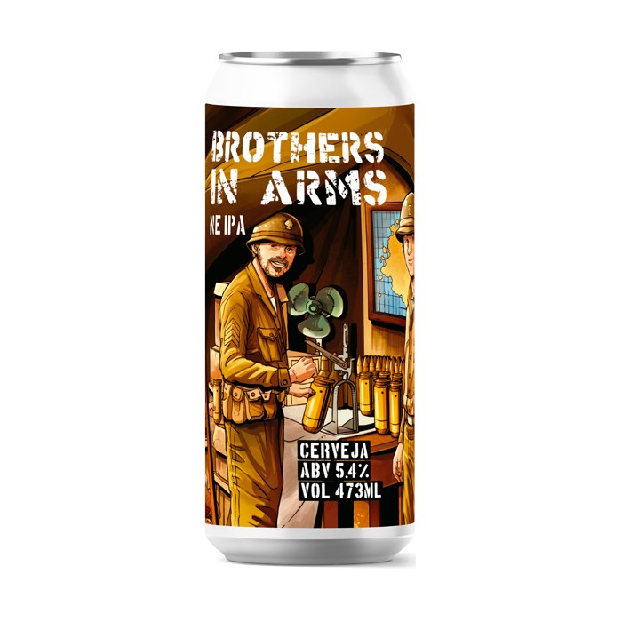 Cerveja Salvador Brothers In Arms, 473ml