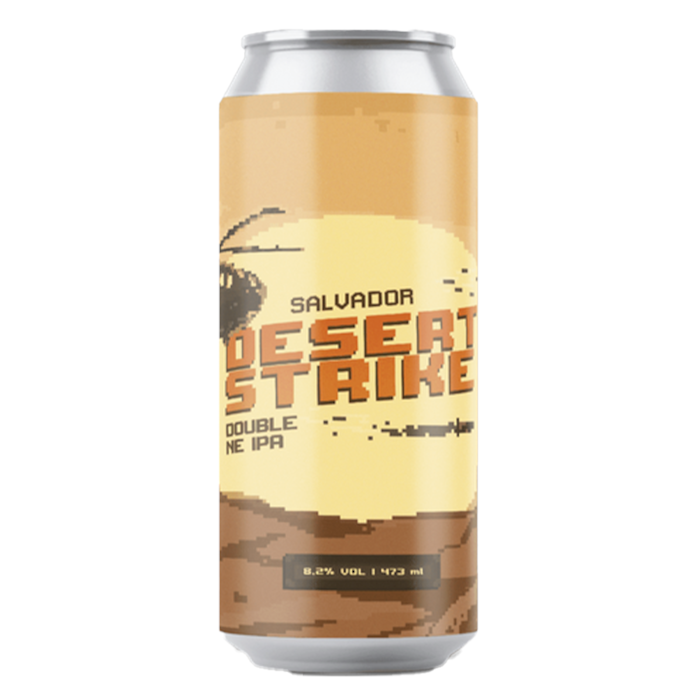 Cerveja Salvador Desert Strike Double NE IPA Lata 473ml