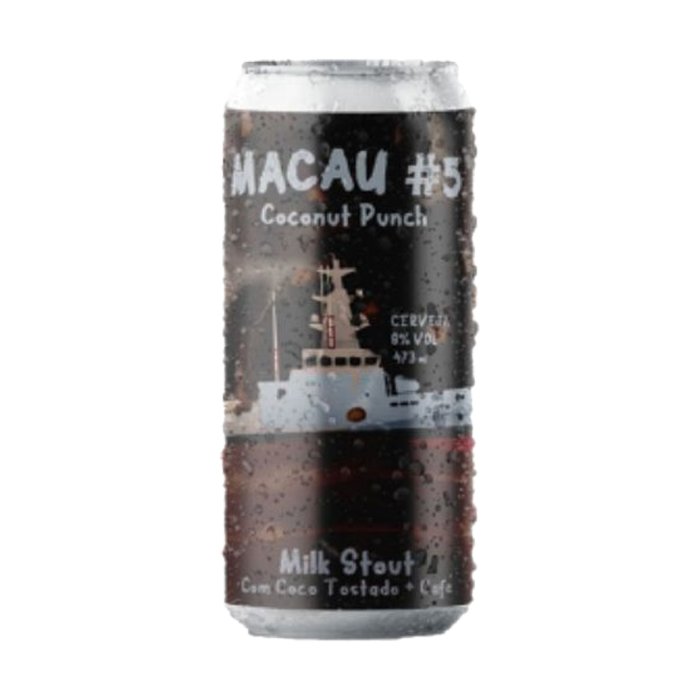 Cerveja Salvador MACAU #5 Coconut Punch, 473ml