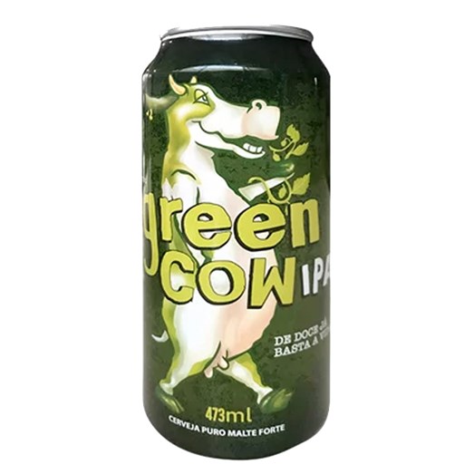Cerveja Seasons Green Cow IPA Lata 473ml