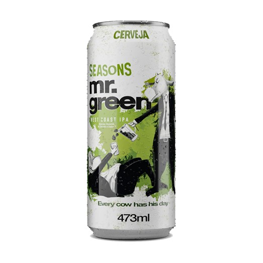 Cerveja Seasons Mr. Green, 473ml