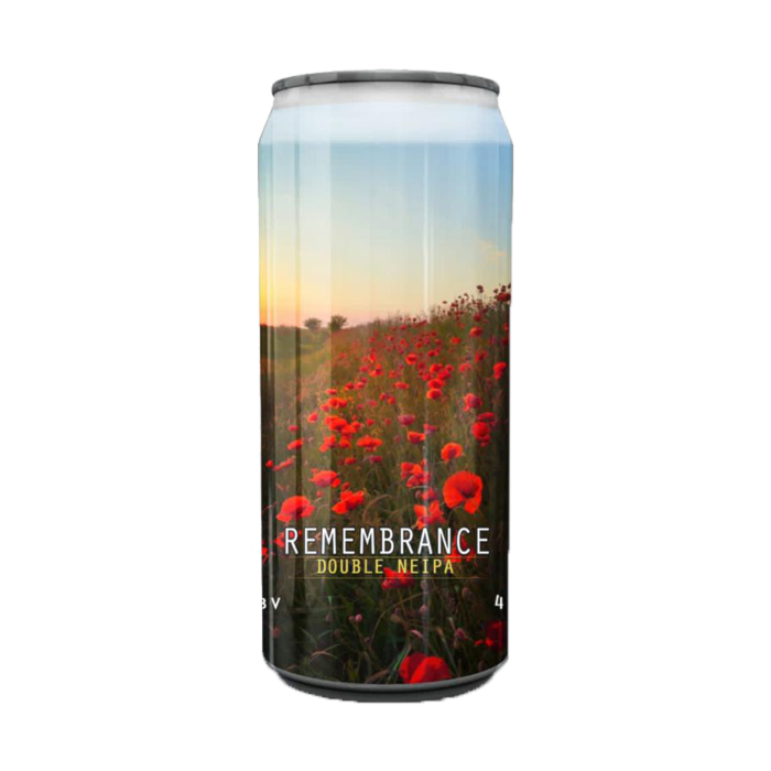 Cerveja artesanal Remembrance Double NEIPA – Spartacus 473ML Cerveja artesanal Remembrance Double NEIPA – Spartacus 473ML