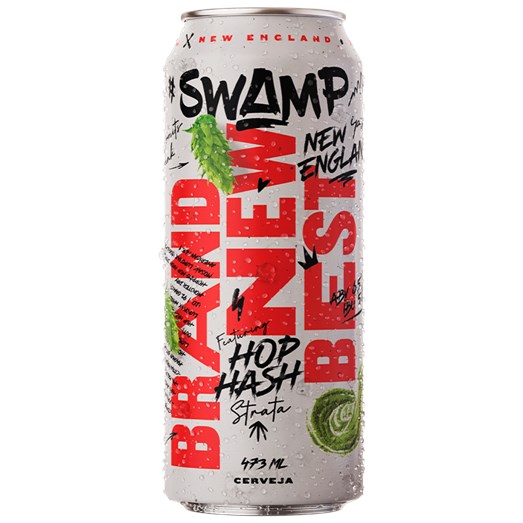 Cerveja Swamp Brand New Best Strata New England IPA Lata 473ml