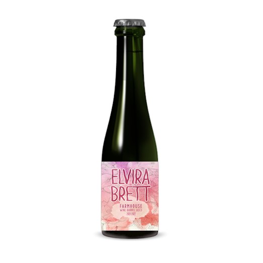 Cerveja Swamp Elvira Brett Farmhouse Wine Barrel Aged 2021-2022 Garrafa 330ml