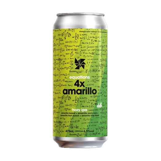 Cerveja Synergy 4x Amarillo, 473ml
