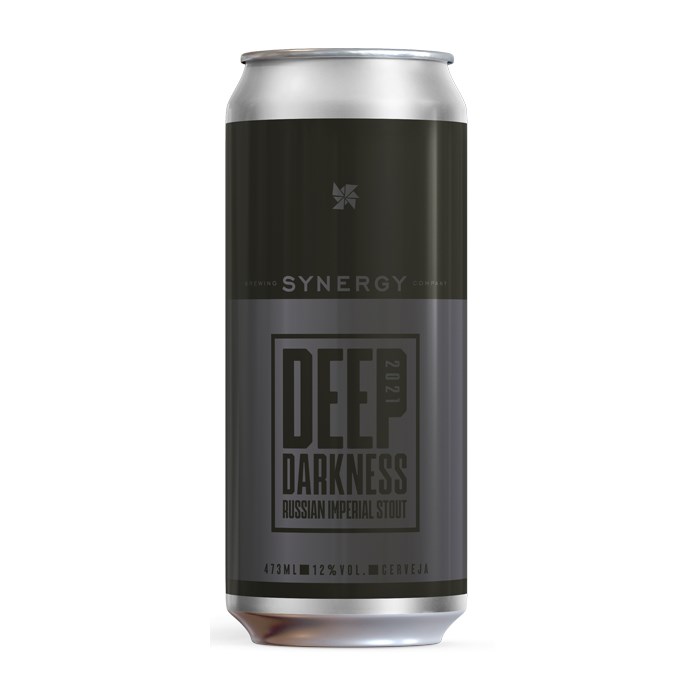 Cerveja Synergy Deep Darkness 2021,473ml