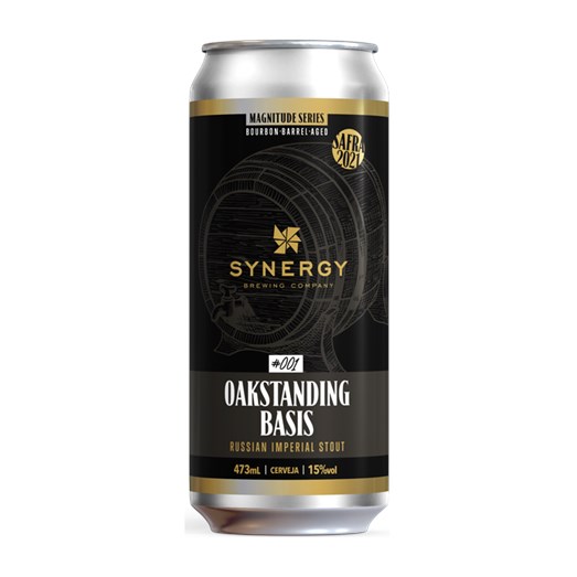 Cerveja Synergy Oakstanding Basis 2021, 473ml