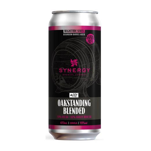 Cerveja Synergy Oakstanding Blend, 473ml