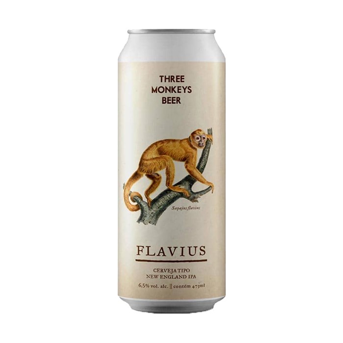 Cerveja Three Monkeys Flavius, 473ml