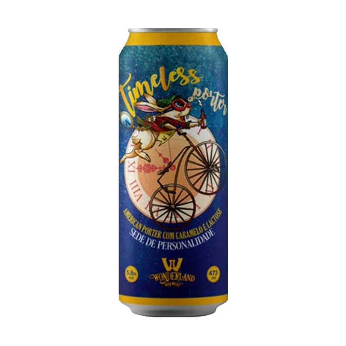 Cerveja Wonderland Timeless Porter, 473ml