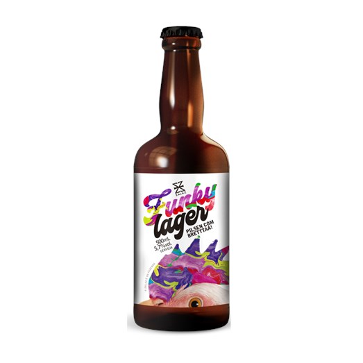 Cerveja ZalaZ Funky Lager 2022, 500ml